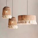 GobekUsa Hemp Rope E27 LED Pendant Lights Chandelier Lighting - Nordic Minimalism