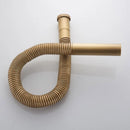 GobekUsa Brass Hose Siphon Sink Drain Water Tube Pipe DN30 Set.