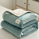 GobekUsa Cozy Imitation Lamb's Wool Blanket - Warmth for Beds, Adults & Kids