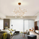 GobekUsa LED Branch Chandelier for Kitchen Dining Bedroom – Nordic Style Hanging Lamp
