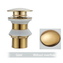 GobekUsa Black Gold Pop Up Drain for Sink - Faucet Accessory Kit