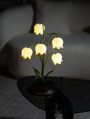 GobekUsa LED Flower Table Lamp - Decorative Desk Light for Bedroom, Living Room, Study