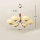 GobekUsa Glass Chandelier: Bauhaus Art for Living Room, Bedroom, Study, Hall, Restaurant