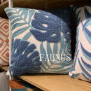 GobekUsa Leaf Embroidered Cotton Cushion Cover Set - Home Decor Pillow Covers 45x45