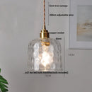 GobekUsa Crystal Brass LED Pendant Light: Modern Nordic Style, Adjustable Wire, E14 Fixture