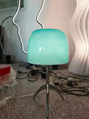 GobekUsa Lumiere Table Lamp: Modern LED Glass Bedside Lamp for Bedroom Living Room