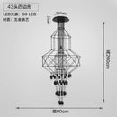 GobekUsa Designer Nordic Ceiling Chandelier for Home Decor and Living Room Lighting