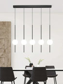 GobekUsa Glass Ball LED Ceiling Chandelier for Home Decor and Lighting