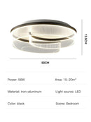 GobekUsa LED Chandelier: Modern Luxur Ceiling Lighting for Living Room, Bedroom, Kitchen, Study