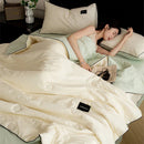 GobekUsa Ice Cream Cool Feel Light Summer Quilt - Skin-Friendly & Breathable
