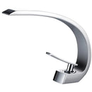 GobekUsa Black & Gold Modern Basin Faucet with Single Handle for Bathroom