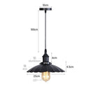 GobekUsa Iron Pendant Light for Dining Room, Kitchen, and Bedroom