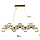 GobekUsa LED Pendant Light Chandeliers for Modern Home Decor Living Room Dining Room Lighting