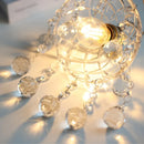 GobekUsa Clear Glass LED Pendant Lights for Home Decor and Lighting