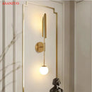 GobekUsa LED Wall Lamps Lights Mirror Light for Living Room Stairs Loft Night Table