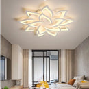 GobekUsa Lotus Chandelier: Modern LED Ceiling Light Fixture for Home, Living Room, Bedroom.