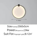 GobekUsa Elegant Round Wall Sconces for Home Indoor Lighting