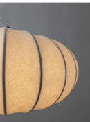 GobekUsa Handmade Silk Pumpkin Pendant Lamps for Dining, Living, and Study Spaces