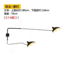 GobekUsa Industrial Spider Serge Mouille Ceiling Lamp Black LED E27 Lighting