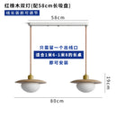 GobekUsa Cream Wind Pendant Lights LED E27 Minimalist Modern Fixtures for Kitchen Island