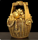 GobekUsa Copper Treasure Bowl Money Jar for Home Decor