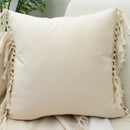 GobekUsa Boho White Lace Floral Sofa Cushion Cover Wedding Decor Throw Pillows