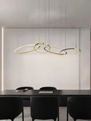 GobekUsa Gold Stainless Steel Circles Pendant Lights for Dining Room Home Decor