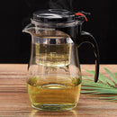 GobekUsa Glass Tea Set with Infuser, Pu Erh Kettle, Gaiwan Pots - 900ml