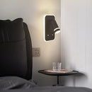 GobekUsa LED Wall Sconce Lamp Touch Switch USB Bedside Reading Light Tri-color Diammable