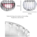GobekUsa Double Wall Glass Teacup Set for Beer, Tea, Espresso, and Whisky