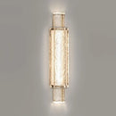 GobekUsa Elegant Bubble LED Crystal Glass Wall Lamp Luxe Gold Bedroom Light