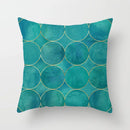 GobekUsa Leaf Feather Cushion Covers Geometric Heart Print Pillowcase Home Decor