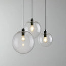 Nordic Clear Glass Globe Pendant Light
