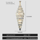 GobekUsa Crystal Chandelier for Luxe Modern European Villa Decor