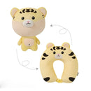 GobekUsa Cute Plush Animal Neck Pillow for Comfortable Travel & Office Rest