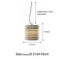 GobekUsa Geometric Iron Table Lamp - Retro White Floor Lamp for Designer Living Room