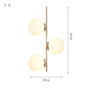 GobekUsa Glass Ball LED Pendant Light for Modern Living Spaces