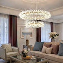 GobekUsa Crystal Flower Chandelier: Nordic Luxury Lighting for Home Decor & Restaurant