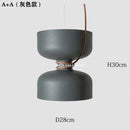 GobekUsa Forged Iron Chandelier Pendant Light E27 Indoor Decorative Lighting