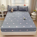 GobekUsa Japanese Style Thick Fitted Sheet for Queen/King Bed