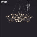 GobekUsa Cube Light: Modern Creative LED Pendant Lamp for Living Room and Restaurant