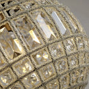 GobekUsa Luxe Crystal Chandelier for Living Room Bedroom - Mid Century Modern Elegance