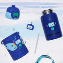 GobekUsa Cartoon Animals Insulated Stainless Steel Mug with Silicone Sleeve