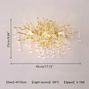 GobekUsa Crystal Water Drop Chandelier – Luxury Ceiling Light for Hotels, Restaurants, Villas