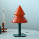 GobekUsa Christmas Tree Glass Table Lamp for Living Room & Bedroom Decor