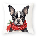 GobekUsa Cartoon Animal Christmas Pillowcase: Decorative Sofa Cushion Cover for Living Room
