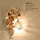 GobekUsa Dragon Phoenix Wall Light: Luxury Decor for Living Room, Bedroom, Staircase