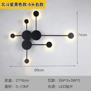 GobekUsa Creative Line RGB Led Wall Lamp for Living Room, Bedroom, Nordic Minimalism
