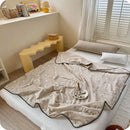 GobekUsa Kids Cartoon Printed Cooling Summer Blanket - Soft Lightweight Comforter