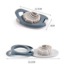 GobekUsa Egg Cutter: Stainless Steel Multifunctional Slicer & Creative Kitchen Gadget